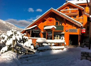 Going to the All downhill Resort of Méribel