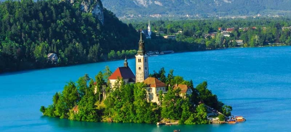 Church in Bled, a place to admire