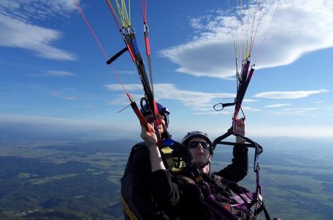 Experience fun, experience paragliding Bled