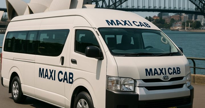 Maxi Cab in Sydney